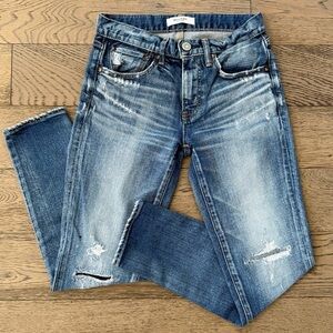 Moussy Vintage Lancaster Distressed Skinny Jeans